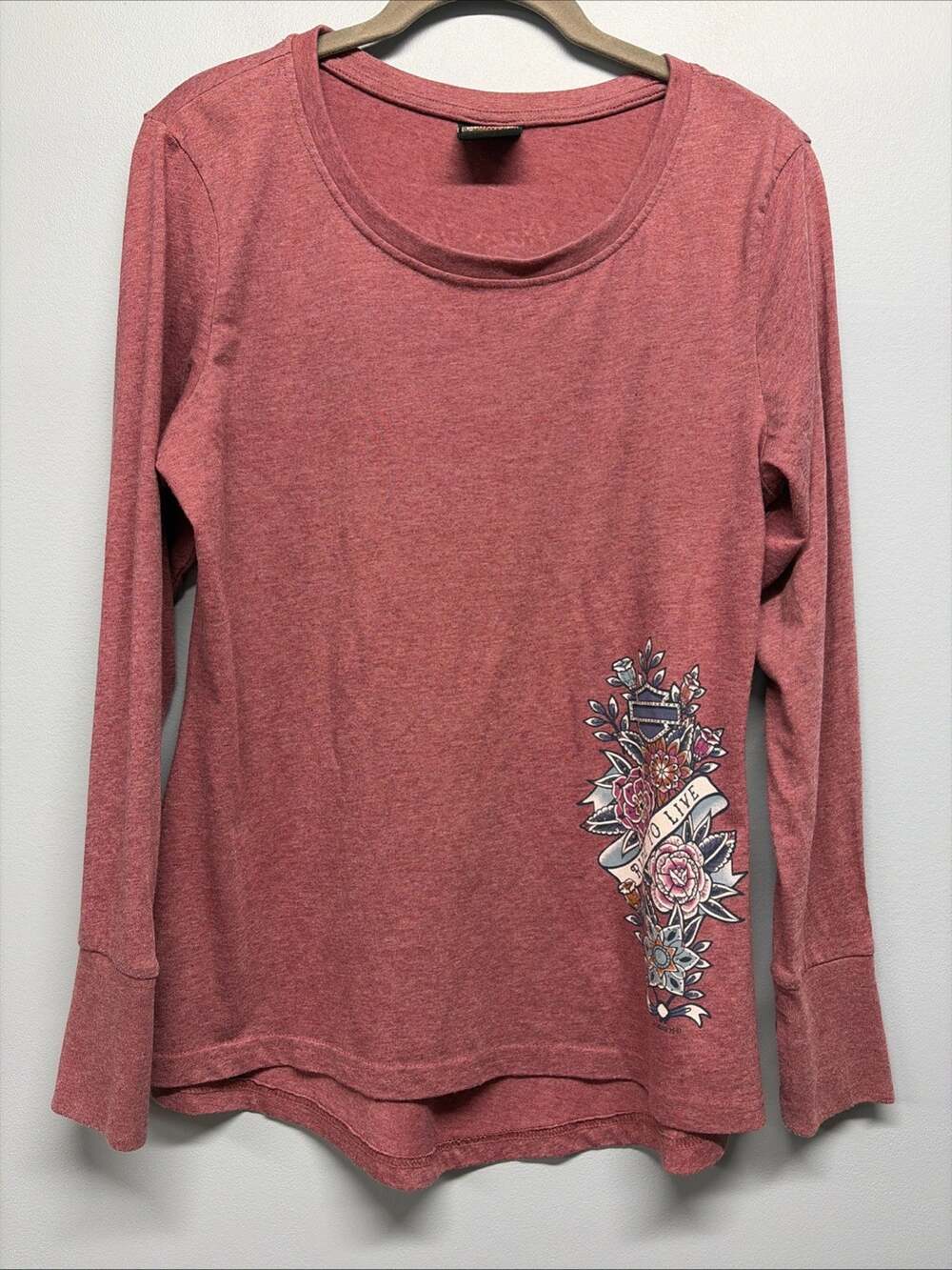 Harley-Davidson “Ride To Live” Nags Head, SC - L/S Tee Women’s Size Medium